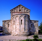 Porto Torres (Sassari), Chiesa di San Gavino, esterno: prospetto absidale orientale